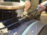 Antikorozivna za&scaron;tita čeličnih fitinga i cevi poliuretanima